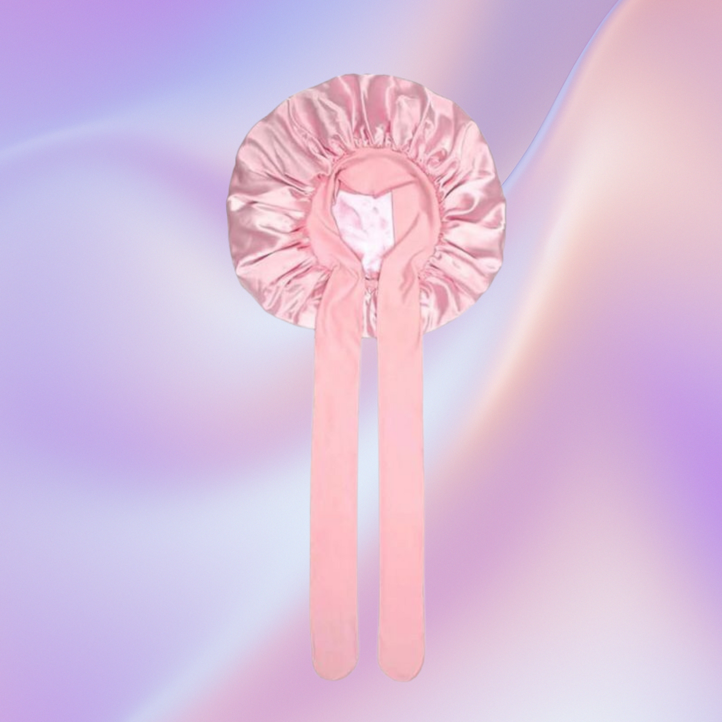 Love-killing satin bonnet